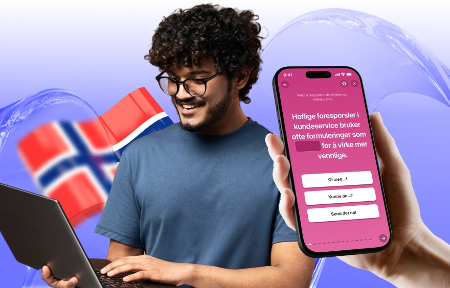 A student with a laptop and a smartphone